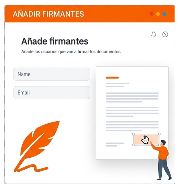 Añadir firmantes en Netco Signer